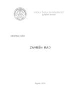 prikaz prve stranice dokumenta Osposobljavanje radnika za rad na siguran način na radnom mjestu agent u pozivnom centru