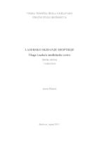prikaz prve stranice dokumenta Lasersko skidanje dioptrije - uloga i zadaća medicinske sestre