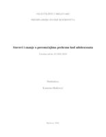 prikaz prve stranice dokumenta Stavovi i znanja o poremećajima prehrane kod adolescenata