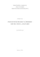 prikaz prve stranice dokumenta Poduzetnički projekt na pirmjeru dječjeg vrtića "Teletabis"