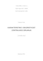 prikaz prve stranice dokumenta Karakteristike i iskoristivost centralnog grijanja