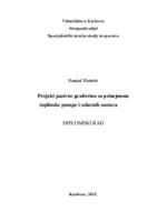 prikaz prve stranice dokumenta Projekt pasivne građevine s primjenom toplinske pumpe i solarnog sustava