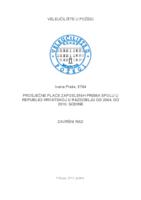 prikaz prve stranice dokumenta PROSJEČNE PLAĆE ZAPOSLENIH PREMA SPOLU U REPUBLICI HRVATSKOJ U RAZDOBLJU OD 2004. DO 2010. GODINE