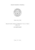 prikaz prve stranice dokumenta PROIZVODNE LINIJE ZA PRERADU VOĆA U TVRTCI VINKA D.D.