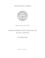 prikaz prve stranice dokumenta TRADICIJA PROIZVODNJE I KONZUMACIJE KULENA U BARANJI