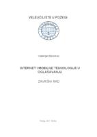 prikaz prve stranice dokumenta INTERNET I MOBILNE TEHNOLOGIJE U OGLAŠAVANJU