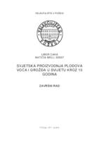 prikaz prve stranice dokumenta SVJETSKA PROIZVODNJA PLODOVA VOĆA I GROŽĐA U SVIJETU KROZ 10 GODINA