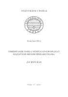 prikaz prve stranice dokumenta ODREĐIVANJE UDJELA NITRITA I POLIFOSFATA U RAZLIČITIM MESNIM PRERAĐEVINAMA