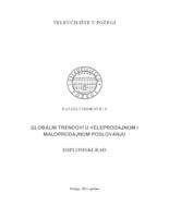 prikaz prve stranice dokumenta GLOBALNI TRENDOVI U VELEPRODAJNOM I MALOPRODAJNOM POSLOVANJU