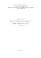 prikaz prve stranice dokumenta MOGUĆNOSTI RAZVOJA TURIZMA U PARKU PRIRODE VELEBIT