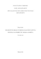prikaz prve stranice dokumenta Selektivni oblici turizma kao inovativna ponuda na području grada Gospića.
