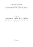 prikaz prve stranice dokumenta ORGANIZIRANJE I KADROVIRANJE - PRIMJER OPĆA BOLNICA ŠIBENSKO - KNINSKE ŽUPANIJE