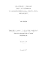 prikaz prve stranice dokumenta PRIMJENA SIMULACIJA U UPRAVLJANJU ZALIHAMA I LOGISTIČKIM SUSTAVOM