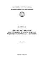 prikaz prve stranice dokumenta Poremećaji u trgovini industrijskom opremom izazvani utjecajem korporacija i recesijom