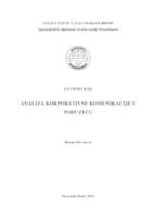 prikaz prve stranice dokumenta Analiza korporativne komunikacije u poduzeću