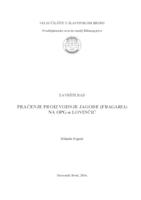 prikaz prve stranice dokumenta Praćenje proizvodnje jagode (Fragaria) na OPG-u Lovinčić