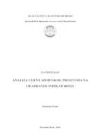 prikaz prve stranice dokumenta Analiza cijene sportskog proizvoda na odabranim indikatorima