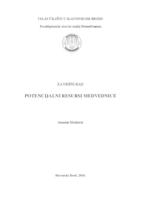prikaz prve stranice dokumenta Potencijalni resursi Medvednice