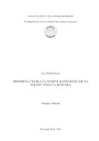 prikaz prve stranice dokumenta Primjena čelika za nosive konstrukcije za izradu nosača senzora