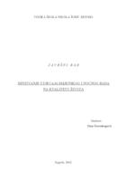 prikaz prve stranice dokumenta Ispitivanje utjecaja smjenskog i noćnog rada na kvalitetu života