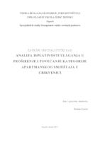 prikaz prve stranice dokumenta Analiza isplativosti ulaganja u proširenje i povećanje kategorije apartmanskog smještaja u Crikvenici