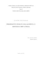 prikaz prve stranice dokumenta Perspektive poslovanja kampova u Republici Hrvatskoj