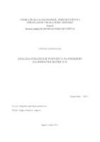 prikaz prve stranice dokumenta Analiza strategije poduzeća na primjeru Zagrebačke banke d.d.