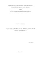 prikaz prve stranice dokumenta Utjecaj ulaska RH u EU na obujam i kvalitetu unosa automobila