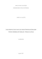 prikaz prve stranice dokumenta Fizioterapija kod djece sa spastičnim bilateralnim tipom cerebralne paralize - prikaz slučaja