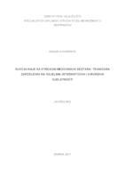 prikaz prve stranice dokumenta Suočavanje sa stresom medicinskih sestara/tehničara zaposlenih na odjelima internističkih i kirurških djelatnosti