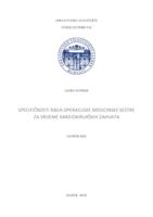 prikaz prve stranice dokumenta Specifičnosti rada operacijske medicinske sestre za vrijeme kardiokirurških zahvata