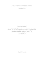prikaz prve stranice dokumenta Zdravstvena njega bolesnika sa malignim bolestima urinarnog sustava