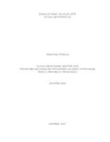 prikaz prve stranice dokumenta Uloga medicinske sestre kod provedbe nacionalnih programa za rano otkivanje raka u Republici Hrvatskoj