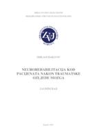 prikaz prve stranice dokumenta Neurorehabilitacija kod pacijenata nakon traumatske ozljede mozga